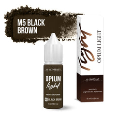 M5 BLACK-BROWN mineral eyebrow pigment, 6ml, 15 ml (OPIUM LIGHT) AS-Company™