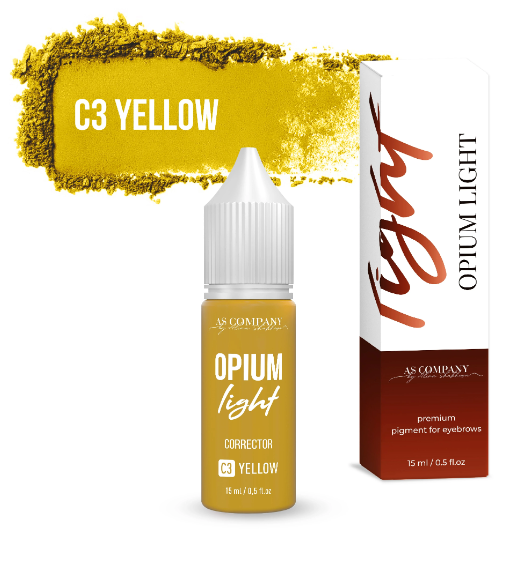 C3-YELLOW brow corrector 6ml, 15ml (OPIUM LIGHT)