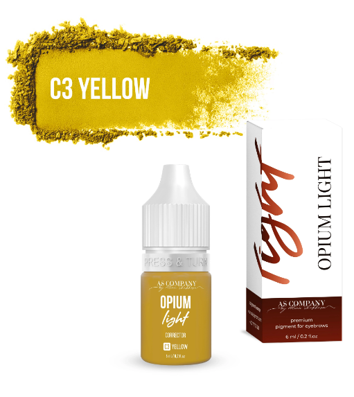 C3-YELLOW brow corrector 6ml, 15ml (OPIUM LIGHT)