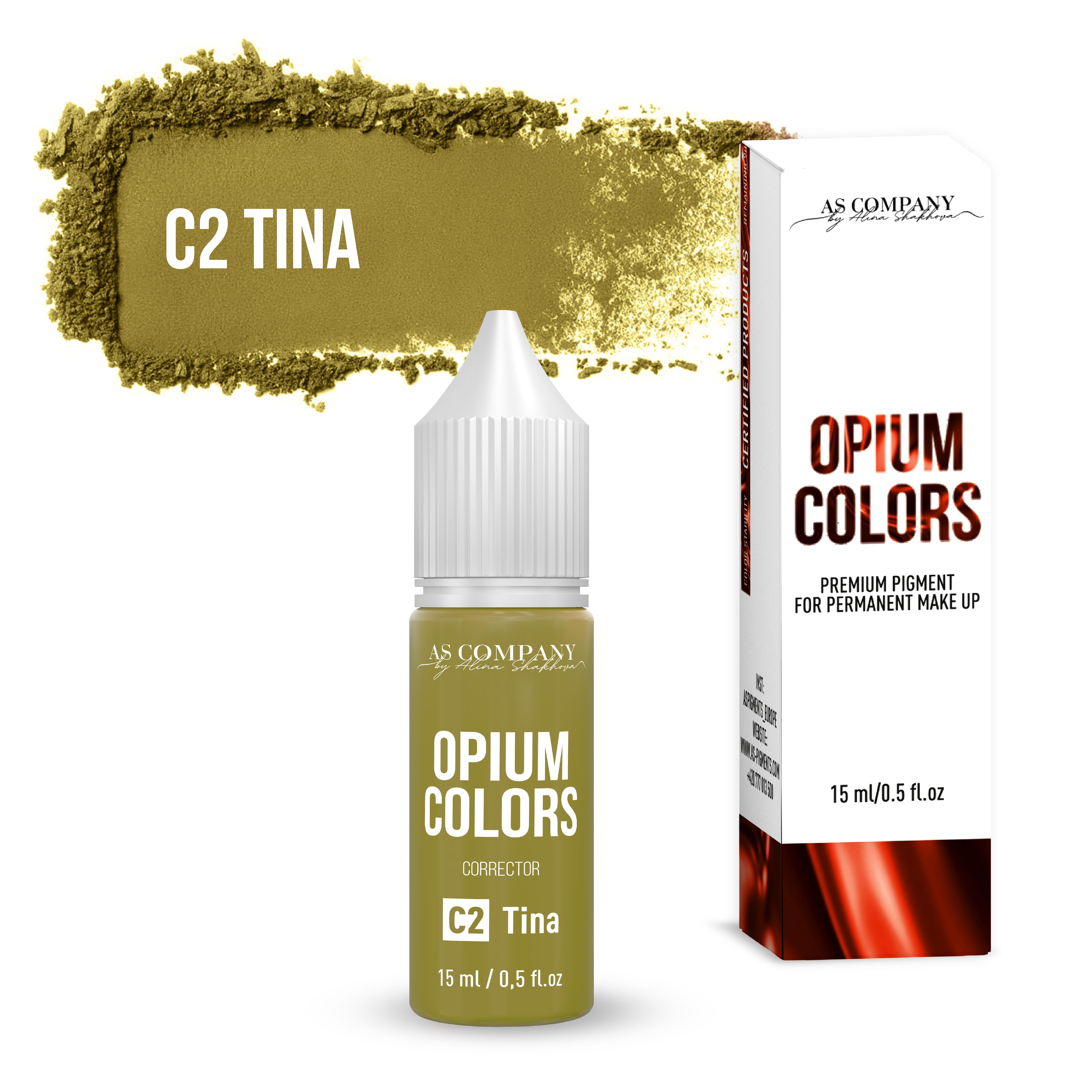 C2-TINA brow corrector 6ml, 15 ml, (OPIUM COLORS)