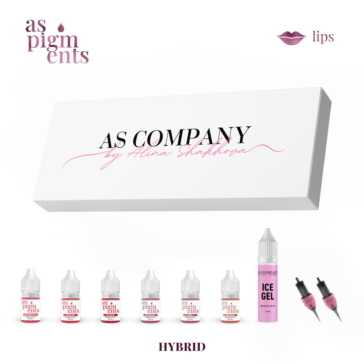 AS PIGMENTS lip set 6 ml