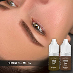 M4 BROWN HAIRED mineral eyebrow pigment 15 ml (OPIUM LIGHT) AS-Company™