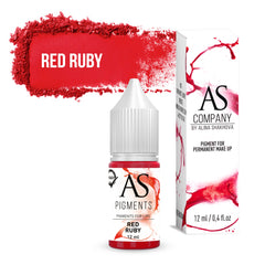 Red ruby lip pigment, 6ml, 12ml