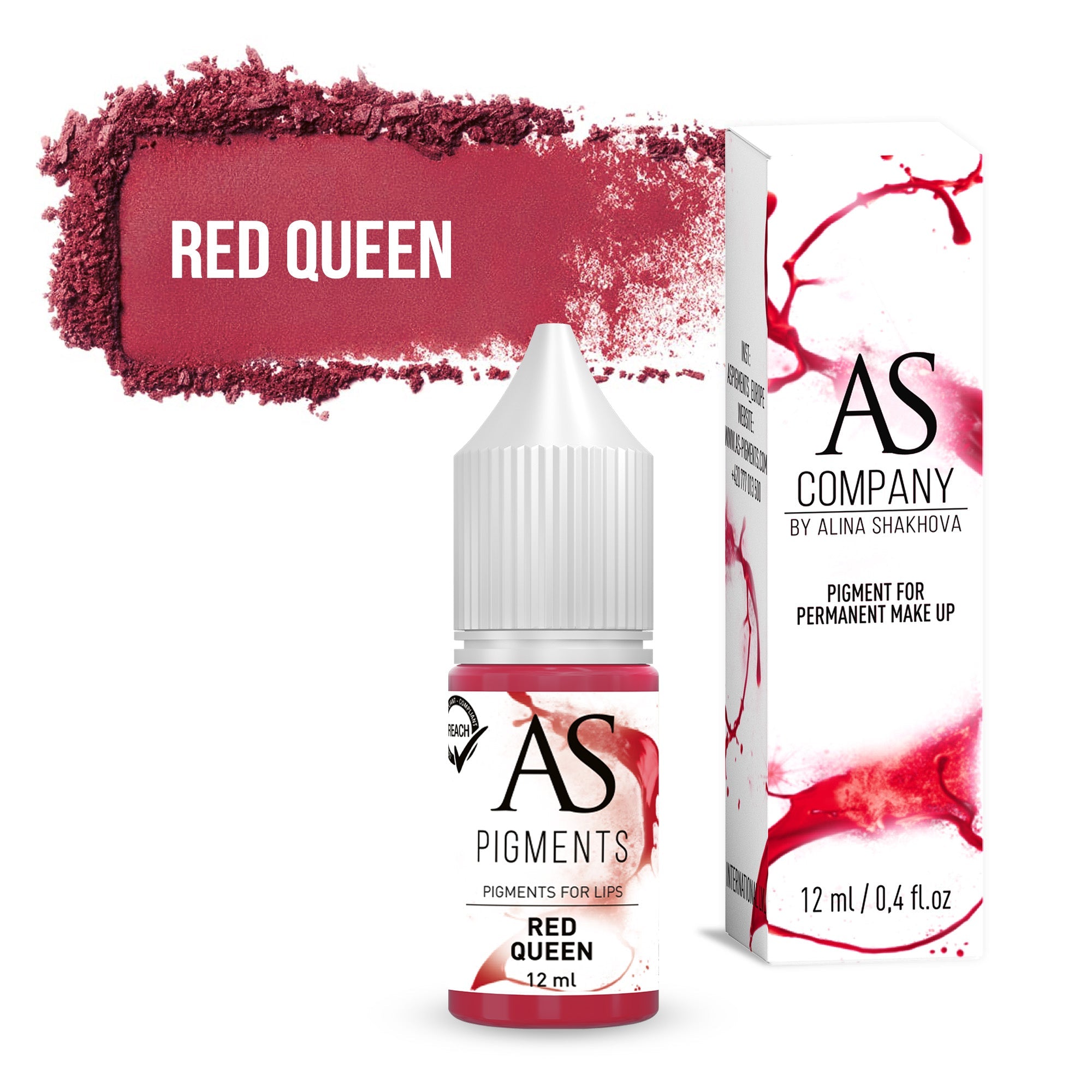 Red queen lip pigment,6ml, 12ml