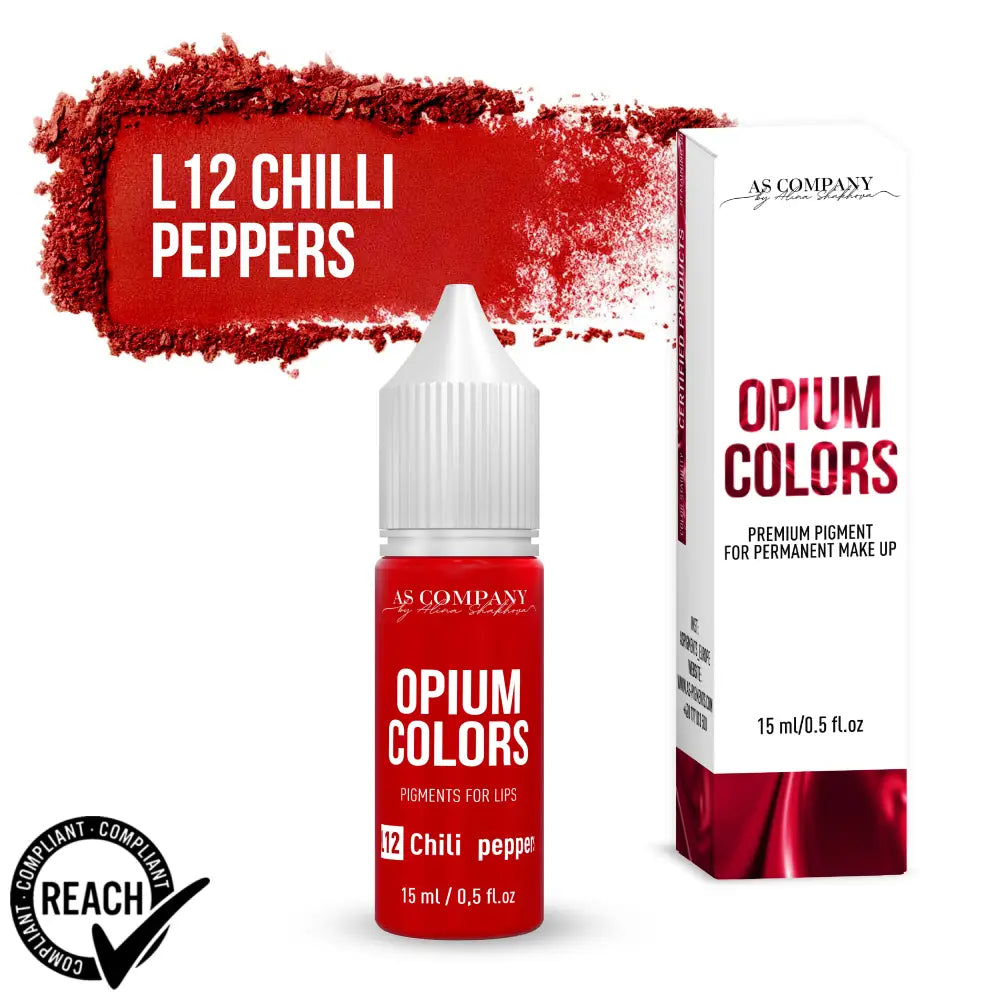 L12 Chili Peppers - Pigment Pentru Buze 6 Ml 15Ml (Opium Colors)