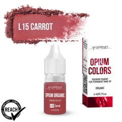 L15 Carrot Organic -Pigment Pentru Buze 6Ml 15Ml (Culori Opium) Pigment