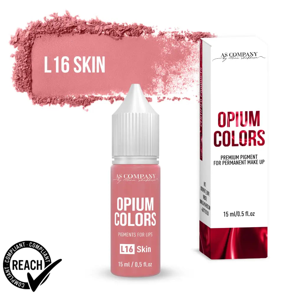 L16 Skin - Pigment Pentru Buze 6Ml 15Ml (Culori Opium) Pigment