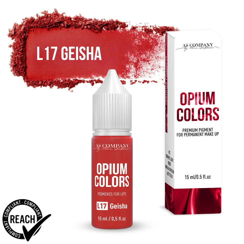 L17 Geisha - Pigment Pentru Buze 6Ml 15Ml (Culori Opium) Pigment