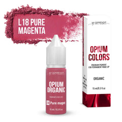 L18 - Pigment Organic Pentru Buze Pure Magenta 6Ml 15Ml (Culori Opium)