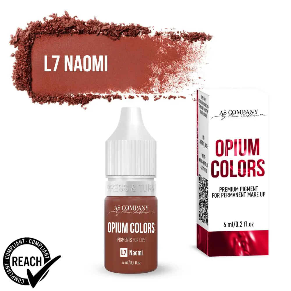 L7 - Pigment Pentru Buze Naomi 6Ml (Culori Opium)