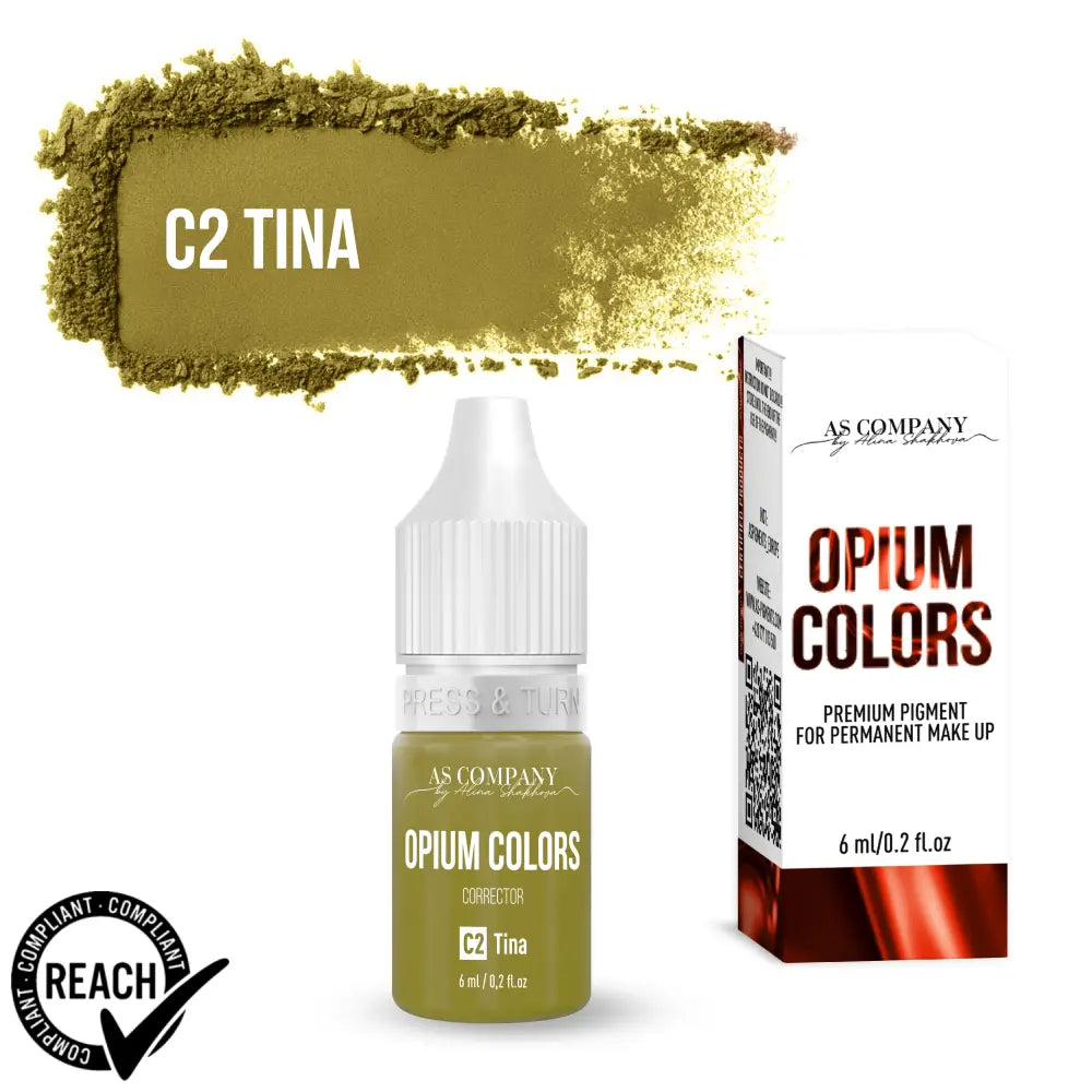 Pigment Pentru Sprâncene C2-Tina (6 Ml Opium Colors) De