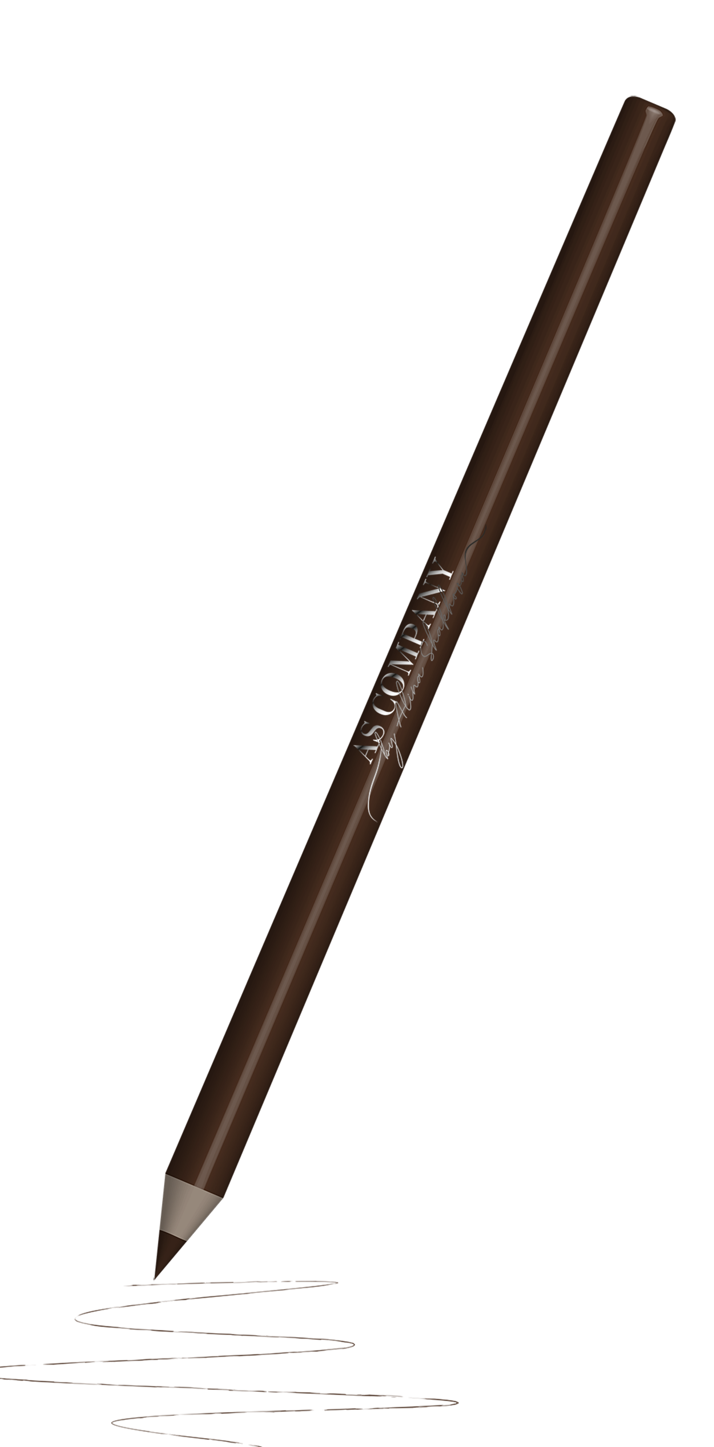 Cosmetic Pencil (Black brown), AS company