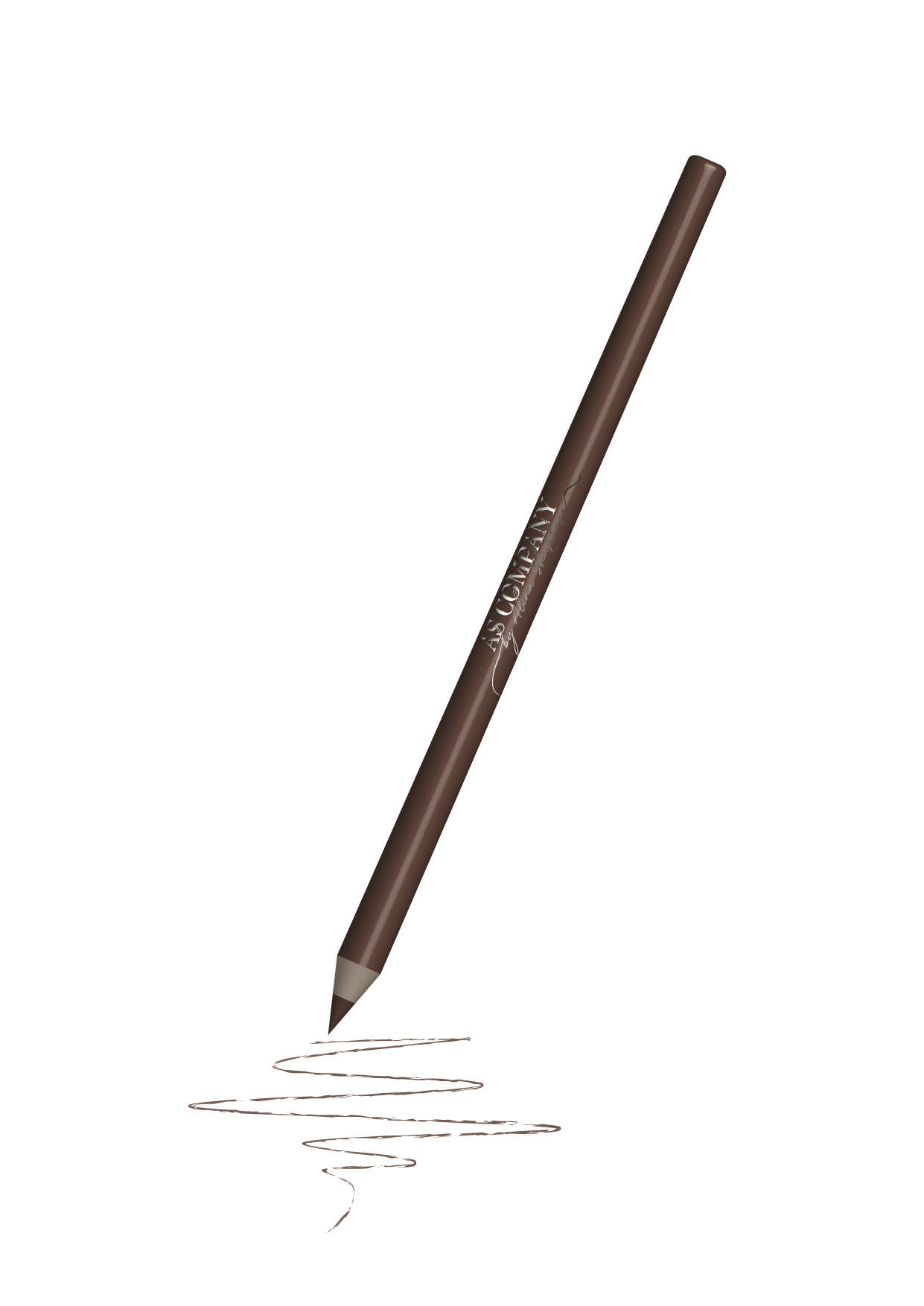 Cosmetic Pencil (Brown), AS company